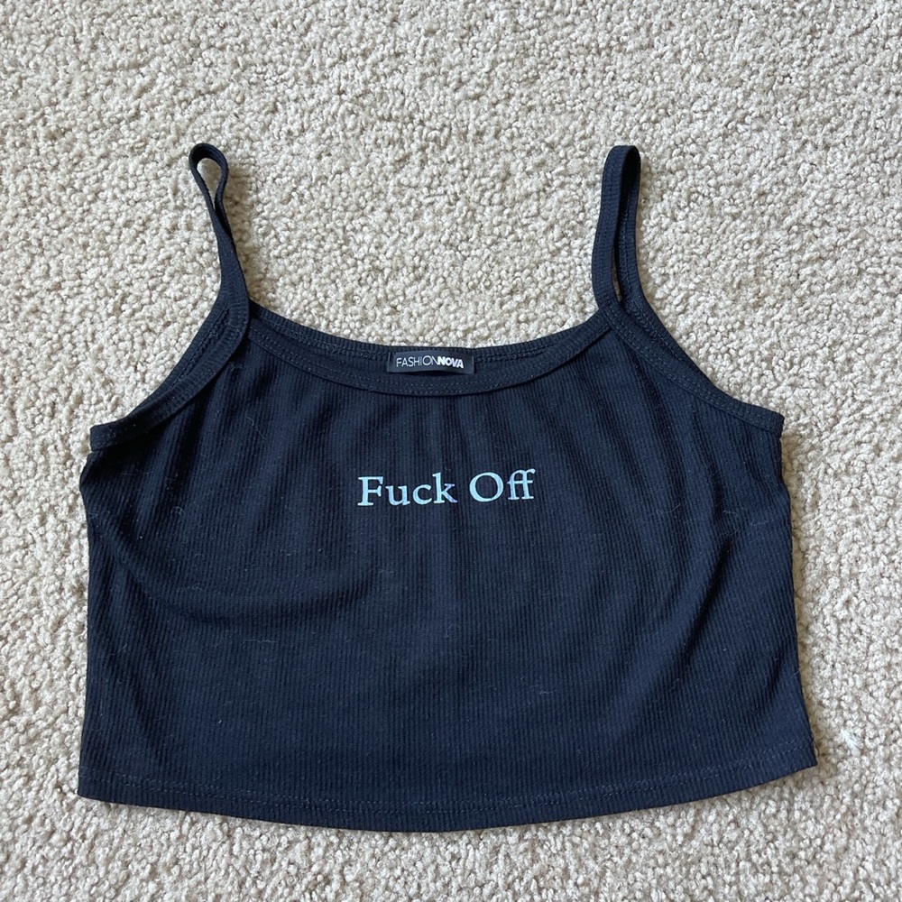 fashion nova graphic tank top